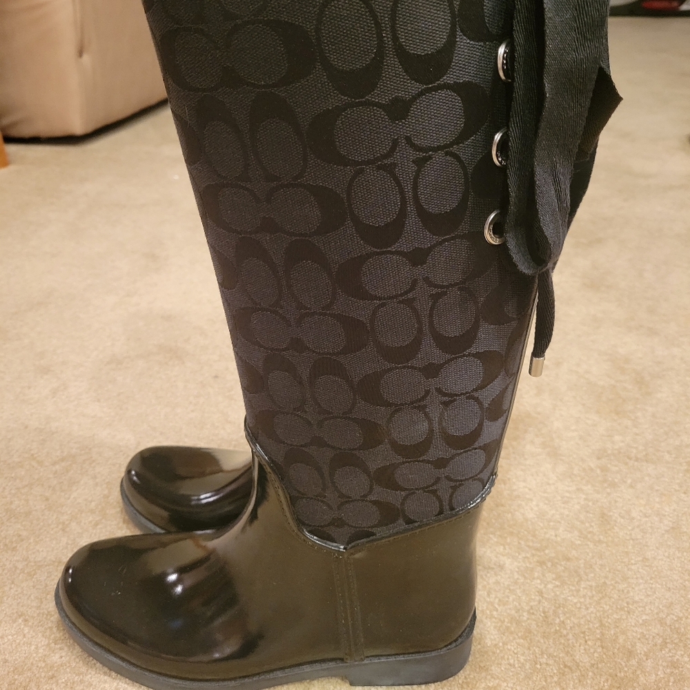 Coach rainboots